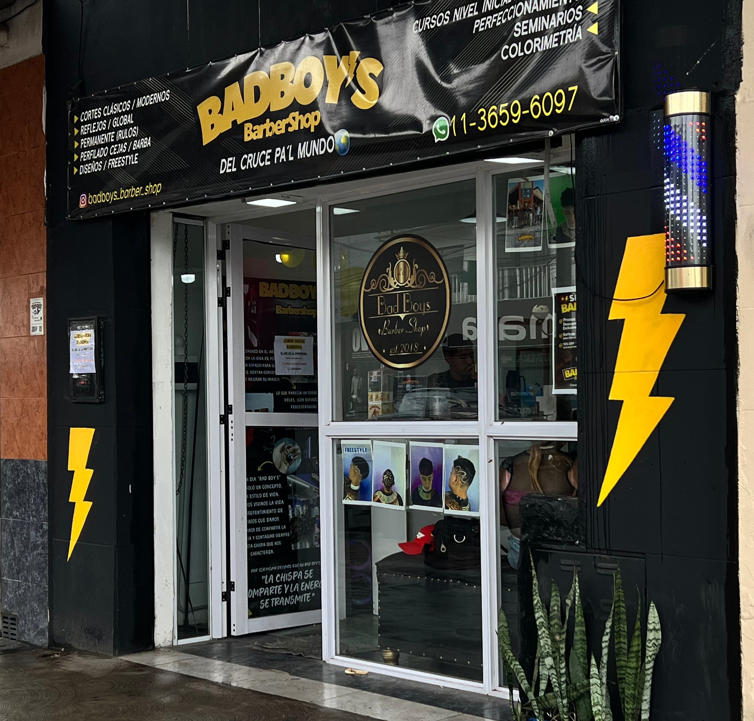Barbería Bad Boys — Sede Principal Cruce Castelar
