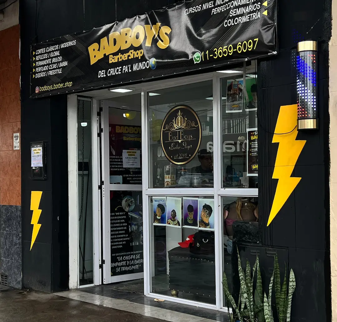 Barbería Bad Boys — Sede Principal Cruce Castelar